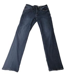 Volcom Solver Jeans 29x31 Modern Straight Dark Wash Stretch Denim